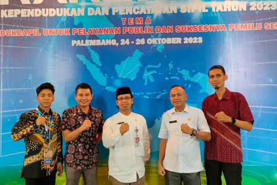 Rakornas Dukcapil II Tahun 2023 di Palembang Berlangsung Lancar dan Sukses